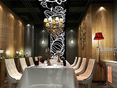辽宁欧漫西点主题餐厅设计餐饮空间