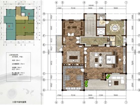 蘇州.盛澤自建別墅方案匯報(bào)平面圖