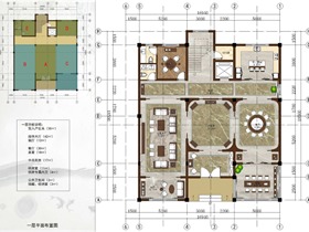 蘇州.盛澤自建別墅方案匯報(bào)平面圖