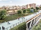 巴塞罗那：旧日摒弃的铁轨更新为穿越城市的铁路公园